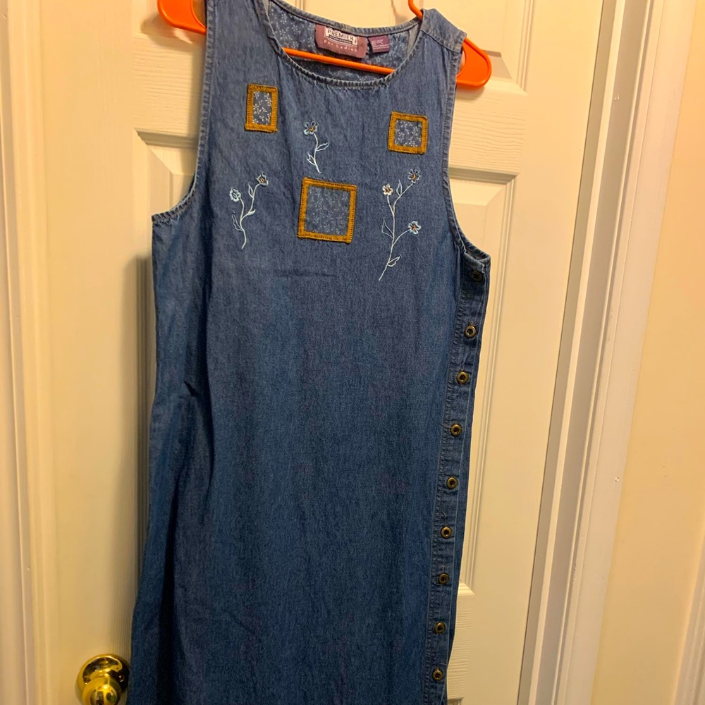 Vintage Women’s Denim Dress/ Jumper